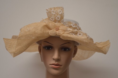Chapeau couleur ivoire dejean - couleur,