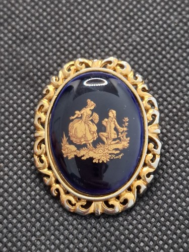 Ancienne broche métal - broche, en