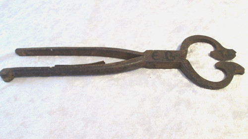 Antique wrought iron sugar - wrought,