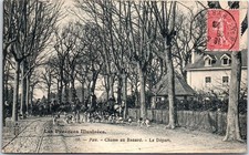 64 PAU - fox hunting - the departure.