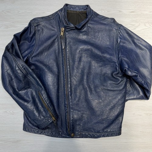 Langlitz blue leather - leather,