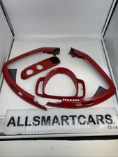 Genuine Smart Fortwo (451) Red Instrument Cluster Trim Set