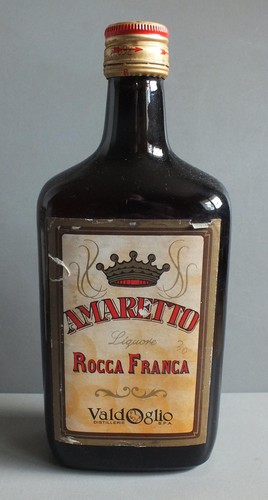 Bouteille liqueur amaretto - bouteille,