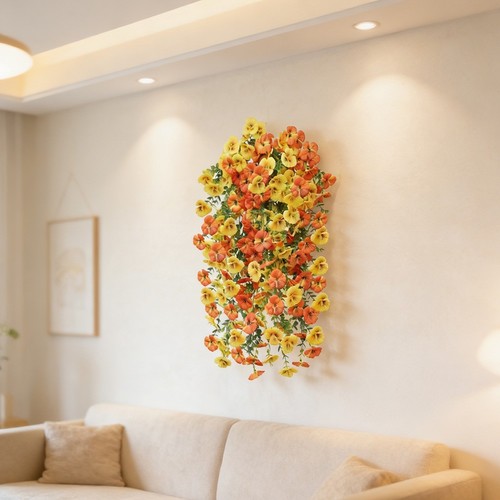 Guirlande fleurs soie - guirlande,