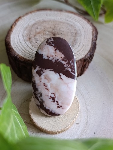 Cabochon jaspe noix coco - cabochon,