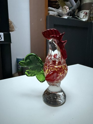 Coq décoratif verre - coq, en
