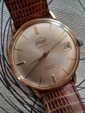 montre ancienne (1950) Philippe automatic 30 rubis incabloc vintage ref. 44476