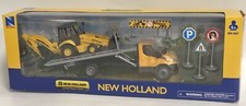 IVECO TRAY TRUCK AND EXCAVATOR B110 C NEW HOLLAND NEW RAY ORIGINAL BOX