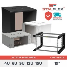 19 pouces RACK mural 4-15U