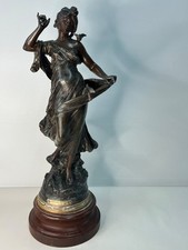 Statue bronze Augustin Moreau