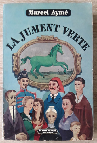 Livre jument verte marcel - la,
