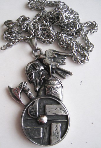 Pendentif acier inox - , viking