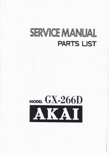 Service manuel instructions - manuel, d'instructions