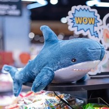 Peluche Requin 30cm Jouet Doux