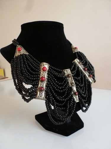 Ancien collier berbere debut - berbere,