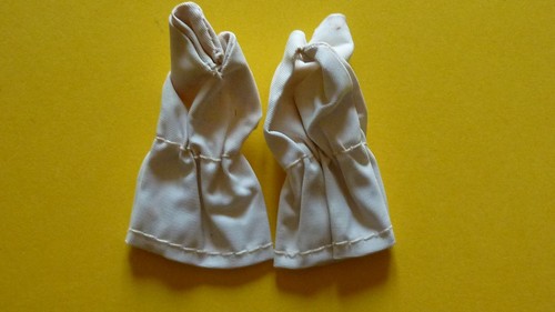 Paire gants blancs - paire,