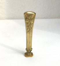ART NOUVEAU Vermeil Seal Solid Silver MINERVA Wax Seal 8cm