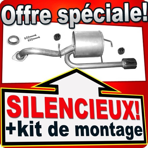 Silencieux arriere pour - arriere,