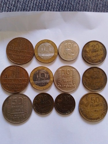 Lot pièces monnaie - pièces,