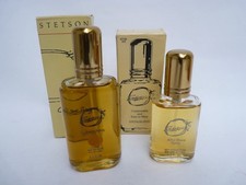 Bottles (2) eau de cologne + after shave STETSON (17414)