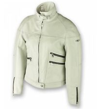 Veste En Cuir Femme Moto Clover Piccadilly Ice Taille 46