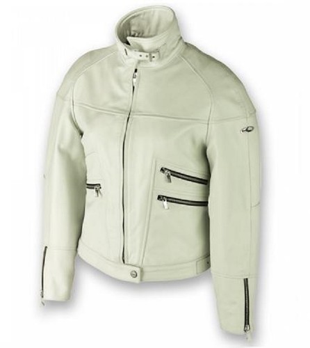 Veste cuir femme moto - en,