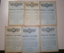 REVUE INTERNATIONALE DE THÈRAPIE PHYSIQUE#Deuxieme A.1902#N.3-5-6-7-8-9