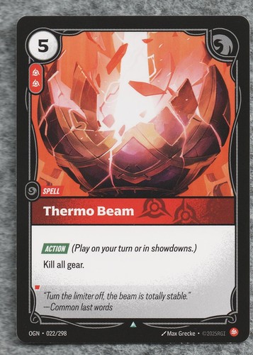 Thermo beam 022 298 - thermo, 022/298