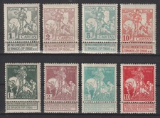 Belgium - 1910 - COB 84/91* -
