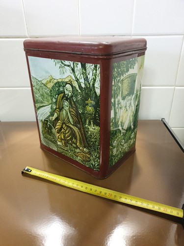 Grande boîte thé - grande, ancienne