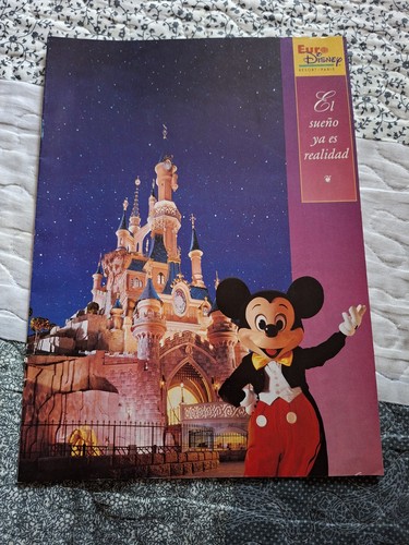 Livre 1992 euro disneyland