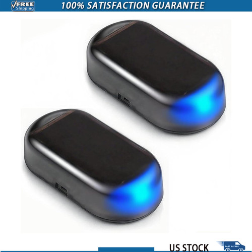 Solar car alarm led light - alarm,