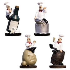 Résine Chef Figurine Statue