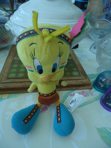 Peluche canari titi famosa - peluche,