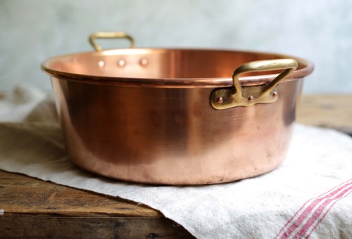 Large antique jam pan - antique,