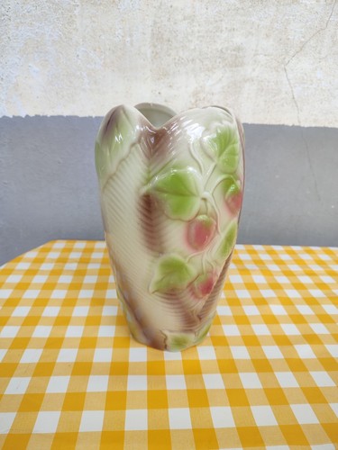 Vase barbotine décor - en,
