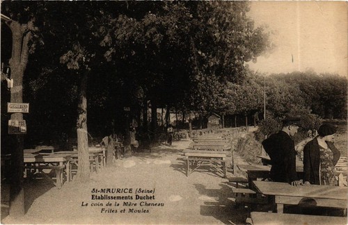 Cpa maurice établ duchet - cpa,
