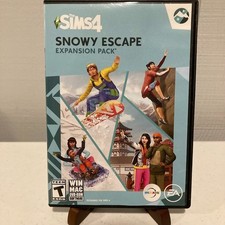The SIMS4 SNOWY ESCAPE Expansion Pack (PC, 2020) SIMS WITH KEY CODE