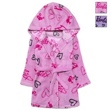 Robe De Chambre Barbie En Polaire D'Hiver Pour Fille 7002
