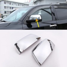 For 2008-2020 Toyota Sequoia Tundra ABS Chrome Side Rearview Mirror Cover Trims