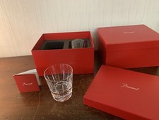 2 sets of 2 whisky model Harlequin crystal from Baccarat (price of one box)