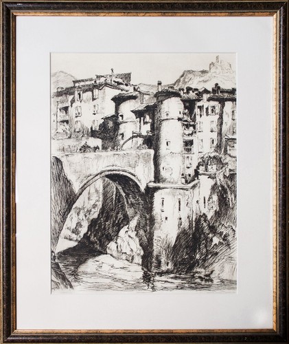 Georges gobo pont entrevaux - georges, d'entrevaux