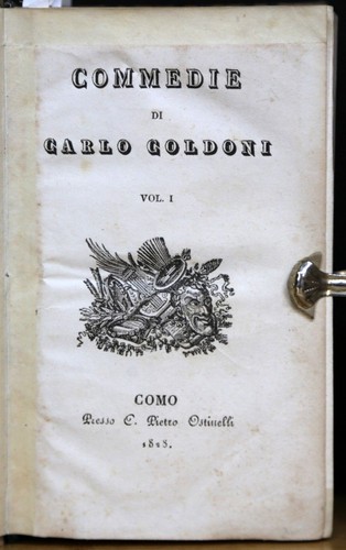 Goldoni comédies vol - vol., i-iii