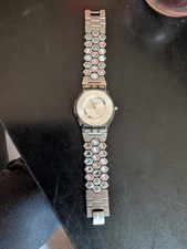 Montre Swatch Femme – Bracelet Bijou Métal Pierres – Swiss Made – Rare – Très...