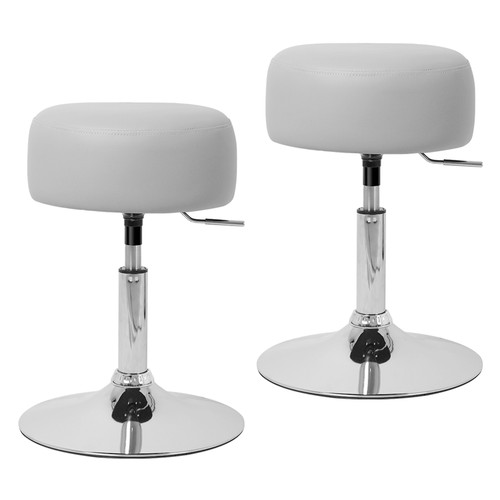 Tabouret gris clair de - 2x,