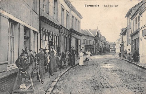Cpa formerie rue dornat - dornat, /