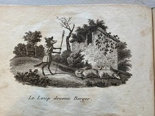 P953-Choix de Fables de La Fontaine en Estampes, 24 gravures, vers 1820