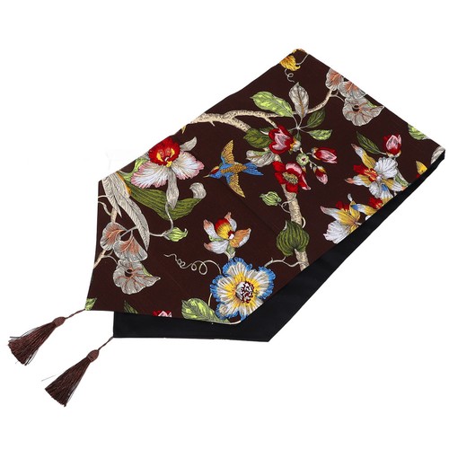 Chemin table floral - floral, vintage