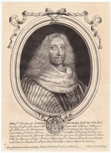 Portrait xviie nicolas potier - portrait,