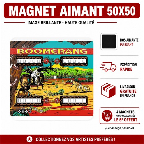 Magnet boomerang bally - ,